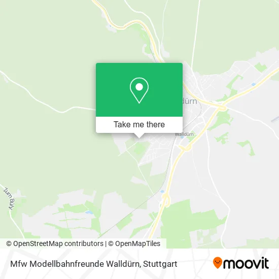 Карта Mfw Modellbahnfreunde Walldürn
