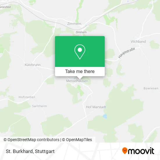 Карта St. Burkhard