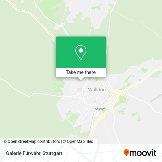 Galerie Fürwahr map