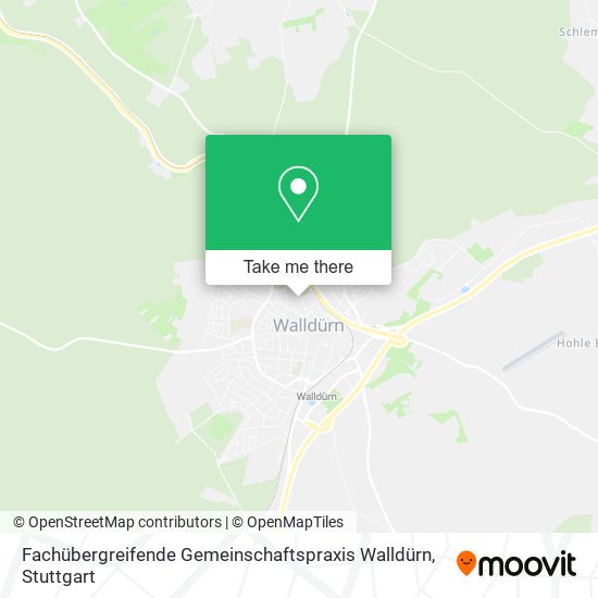 Fachübergreifende Gemeinschaftspraxis Walldürn map