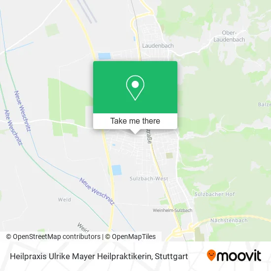 Карта Heilpraxis Ulrike Mayer Heilpraktikerin