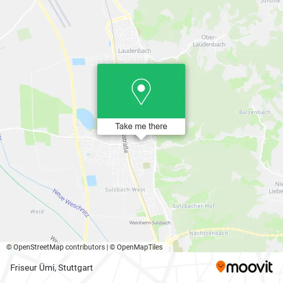 Карта Friseur Ümi