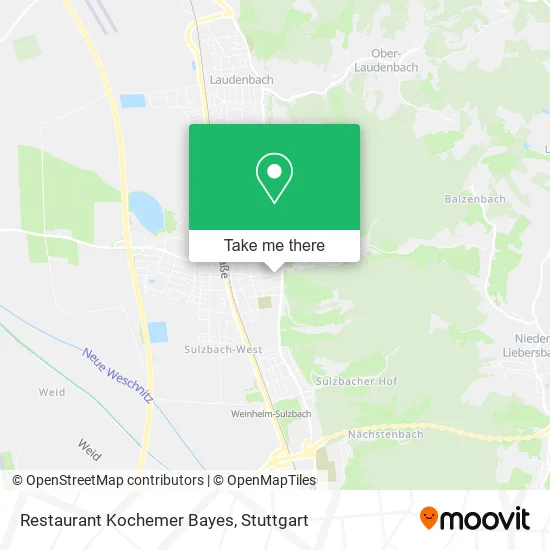 Карта Restaurant Kochemer Bayes