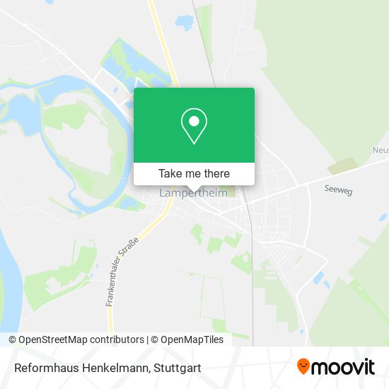 Reformhaus Henkelmann map