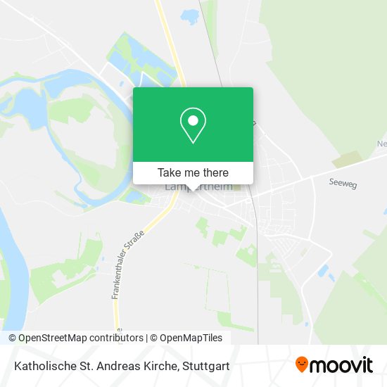 Katholische St. Andreas Kirche map