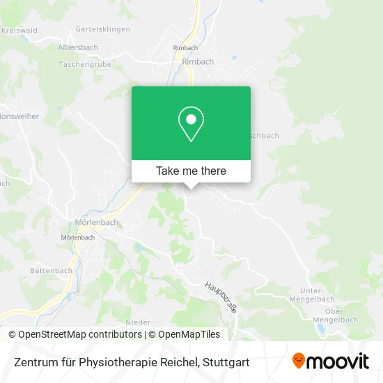 Карта Zentrum für Physiotherapie Reichel