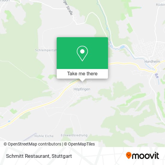 Карта Schmitt Restaurant