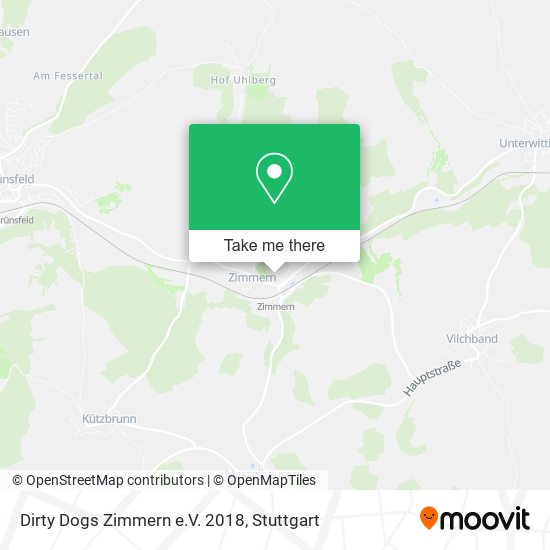 Dirty Dogs Zimmern e.V. 2018 map