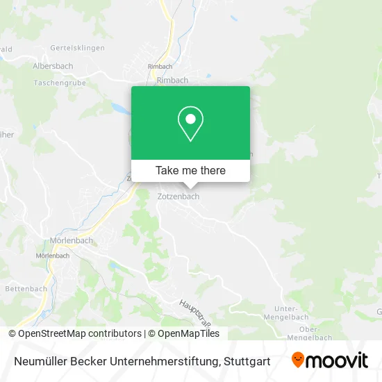 Карта Neumüller Becker Unternehmerstiftung