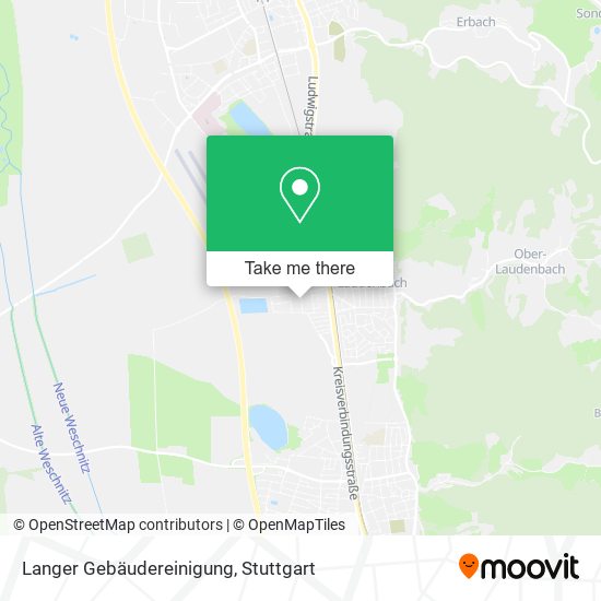 Langer Gebäudereinigung map