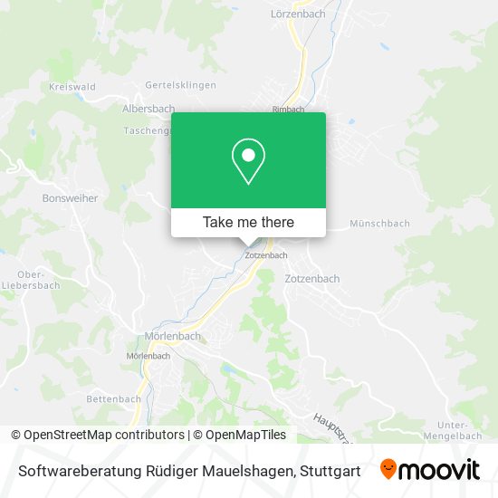 Карта Softwareberatung Rüdiger Mauelshagen