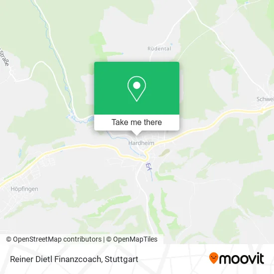 Карта Reiner Dietl Finanzcoach