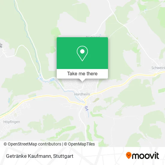 Карта Getränke Kaufmann