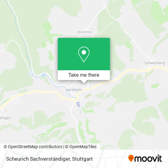Scheurich Sachverständiger map
