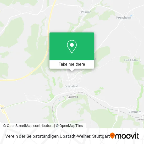 Карта Verein der Selbstständigen Ubstadt-Weiher