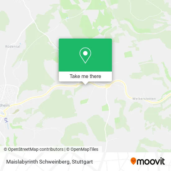 Карта Maislabyrinth Schweinberg