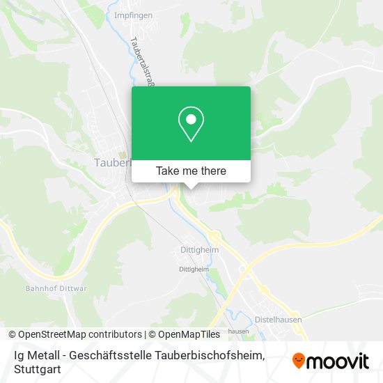 Ig Metall - Geschäftsstelle Tauberbischofsheim map