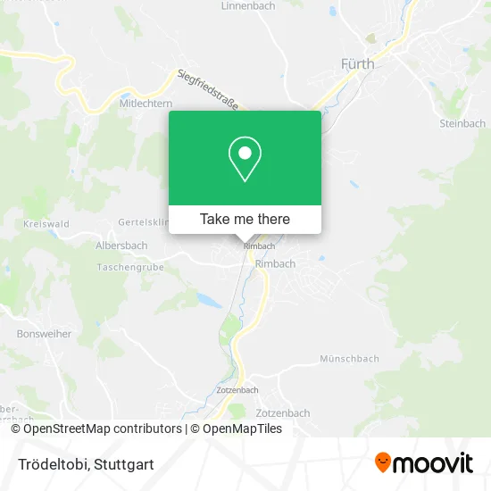 Карта Trödeltobi