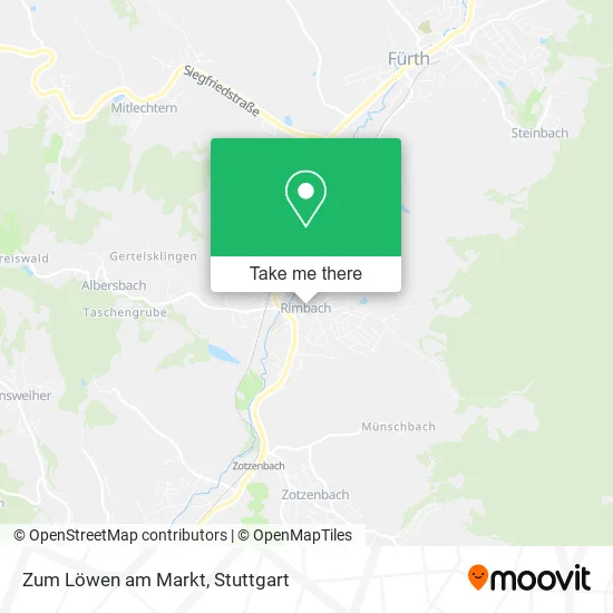 Карта Zum Löwen am Markt