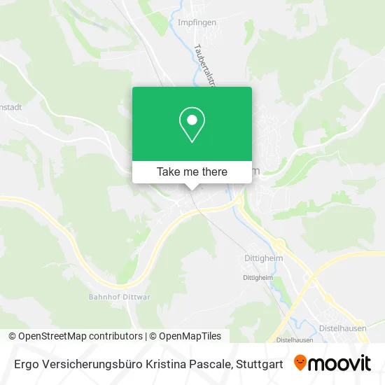 Карта Ergo Versicherungsbüro Kristina Pascale