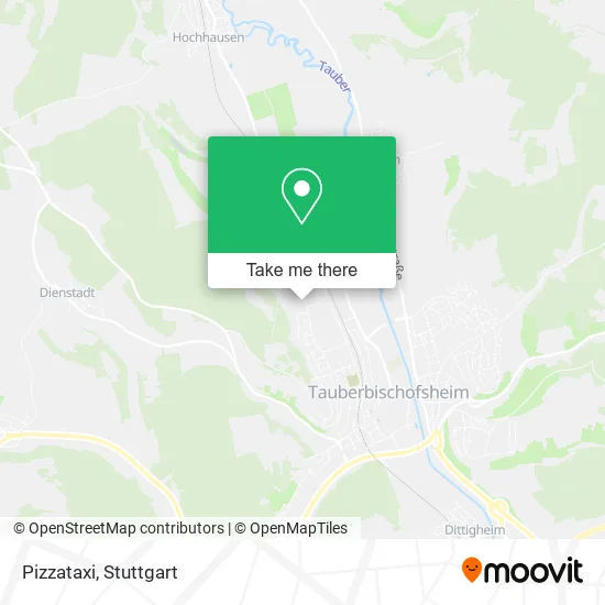 Карта Pizzataxi
