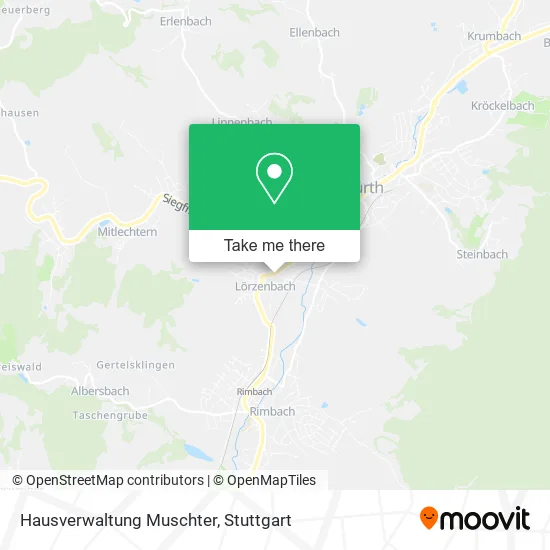 Карта Hausverwaltung Muschter