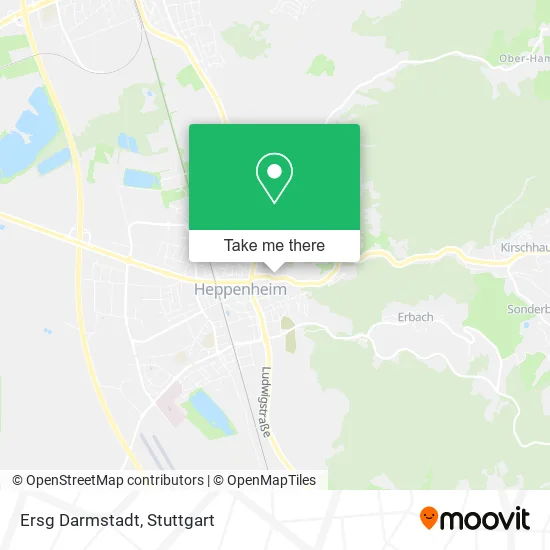 Карта Ersg Darmstadt