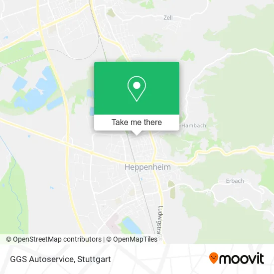 Карта GGS Autoservice