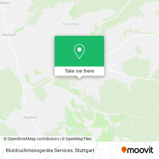 Blutdruckmessgeräte Services map