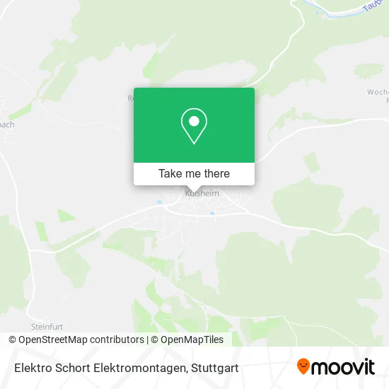 Карта Elektro Schort Elektromontagen