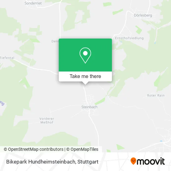 Карта Bikepark Hundheimsteinbach