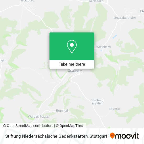 Stiftung Niedersächsische Gedenkstätten map