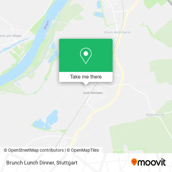 Карта Brunch Lunch Dinner