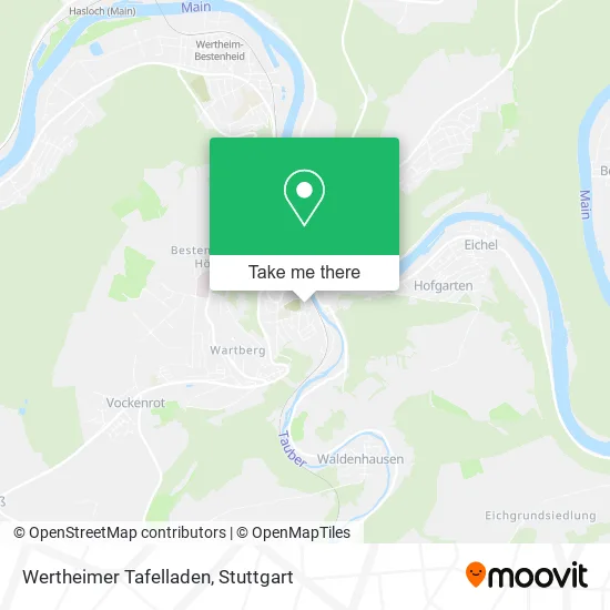 Карта Wertheimer Tafelladen
