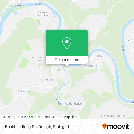 Карта Buchhandlung Schöningh
