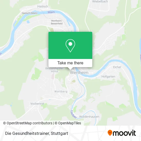 Карта Die Gesundheitstrainer