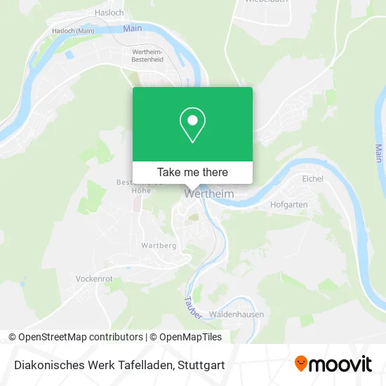 Карта Diakonisches Werk Tafelladen