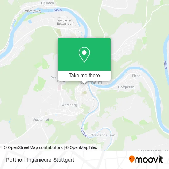 Карта Potthoff Ingenieure