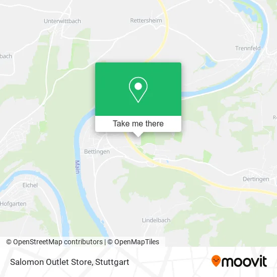 Salomon Outlet Store map