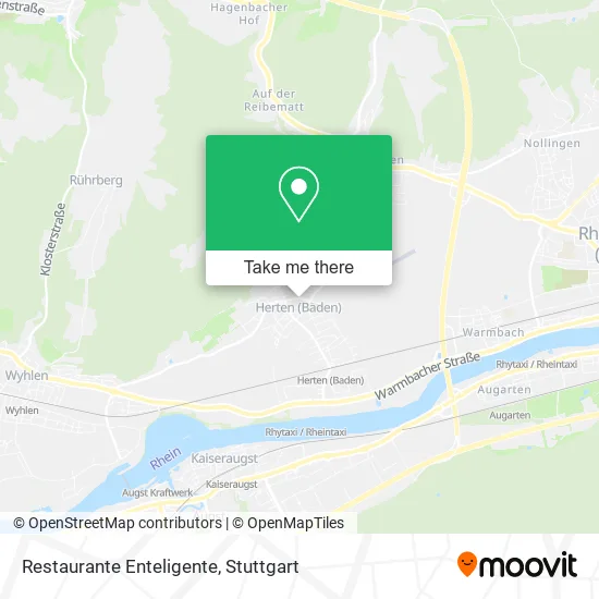 Карта Restaurante Enteligente
