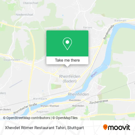 Карта Xhevdet Römer Restaurant Tahiri