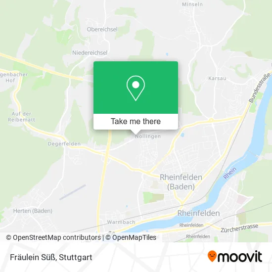 Карта Fräulein Süß