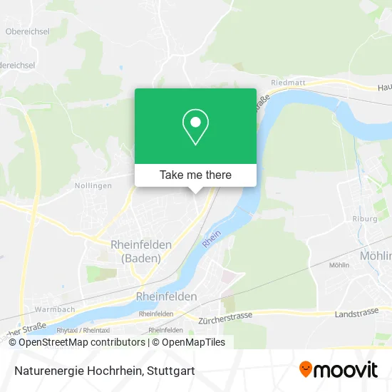 Карта Naturenergie Hochrhein