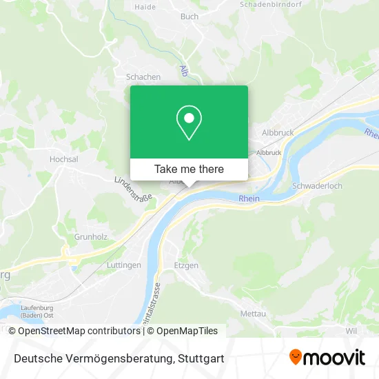 Карта Deutsche Vermögensberatung