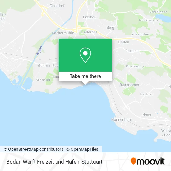 Карта Bodan Werft Freizeit und Hafen