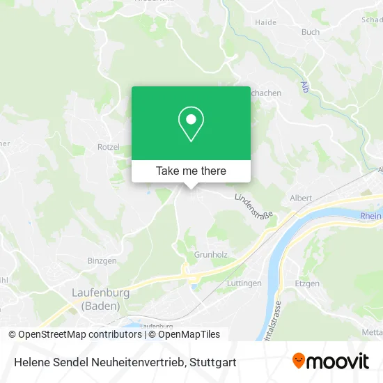 Карта Helene Sendel Neuheitenvertrieb
