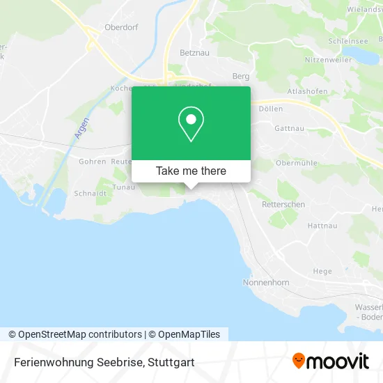 Карта Ferienwohnung Seebrise