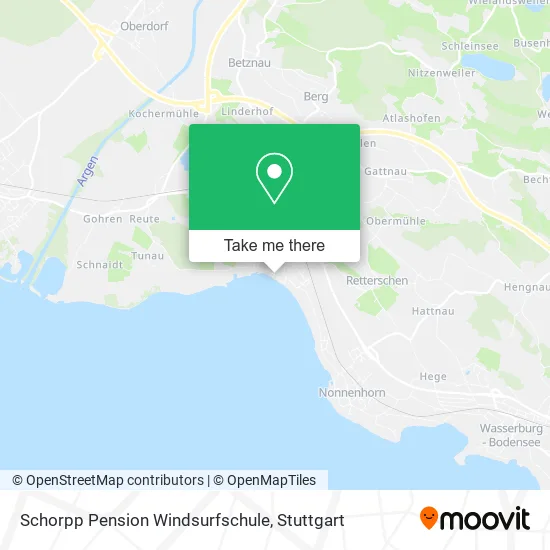 Карта Schorpp Pension Windsurfschule