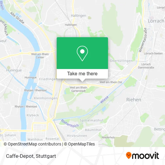 Карта Caffe-Depot