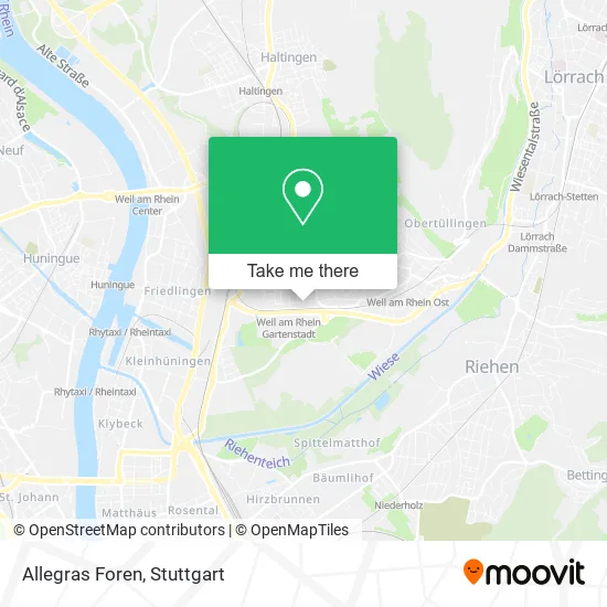 Карта Allegras Foren